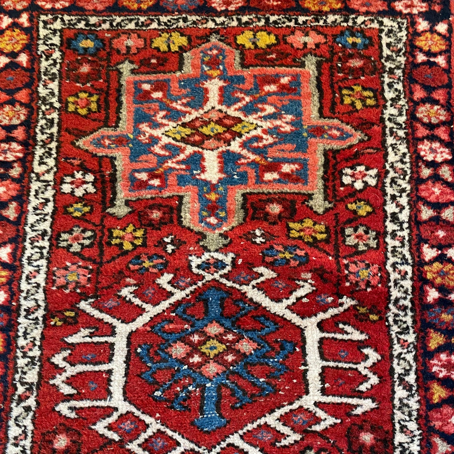 Vintage Rug, 2' 4 x 4' 1 Red