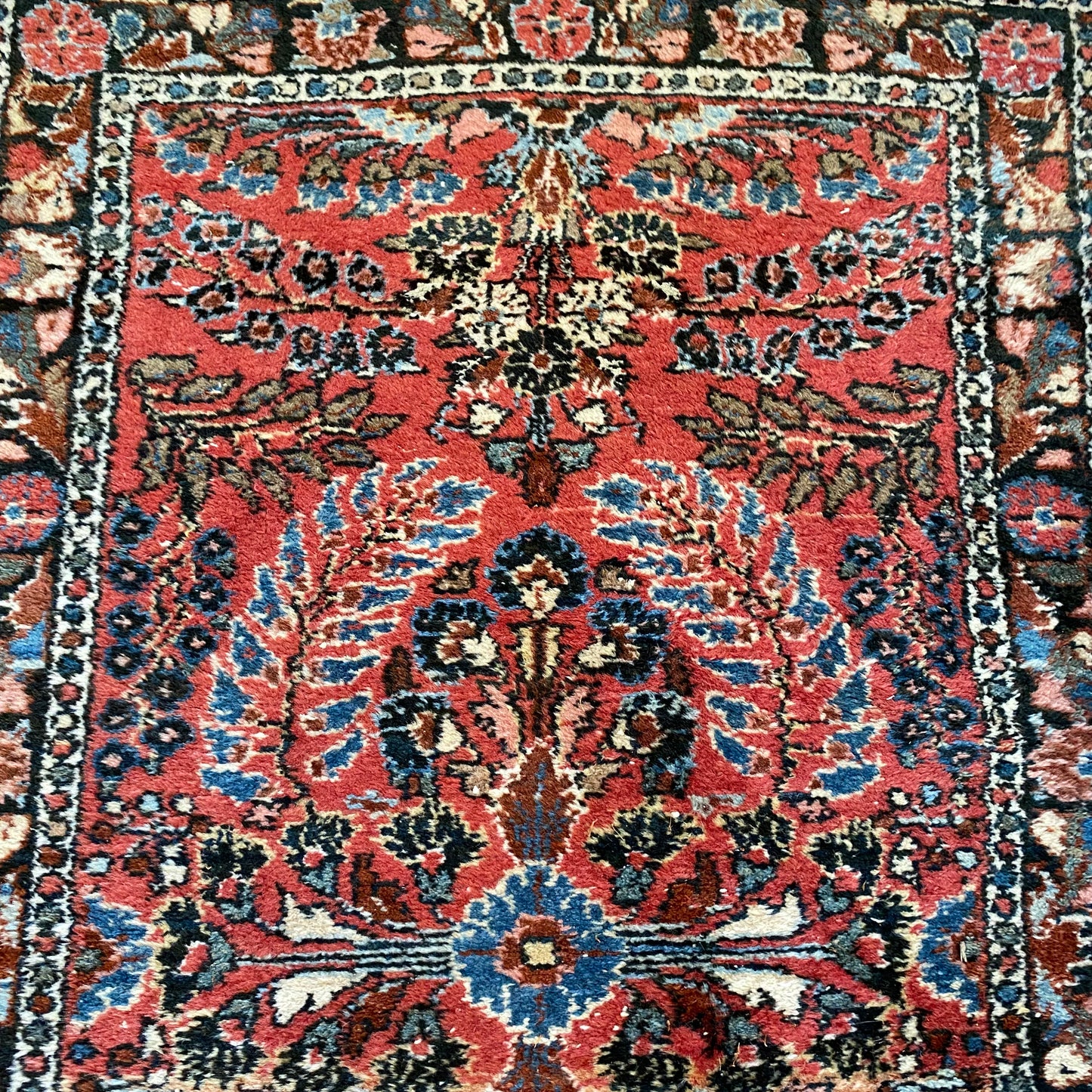 Vintage Rug, 2' 6 x 4' 2 Pink