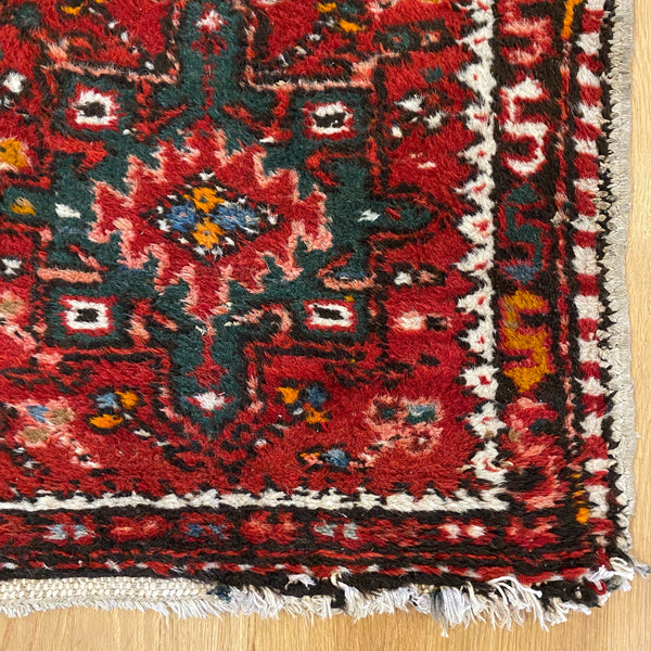 Vintage Rug, 1' 11 x 5' 6 Red
