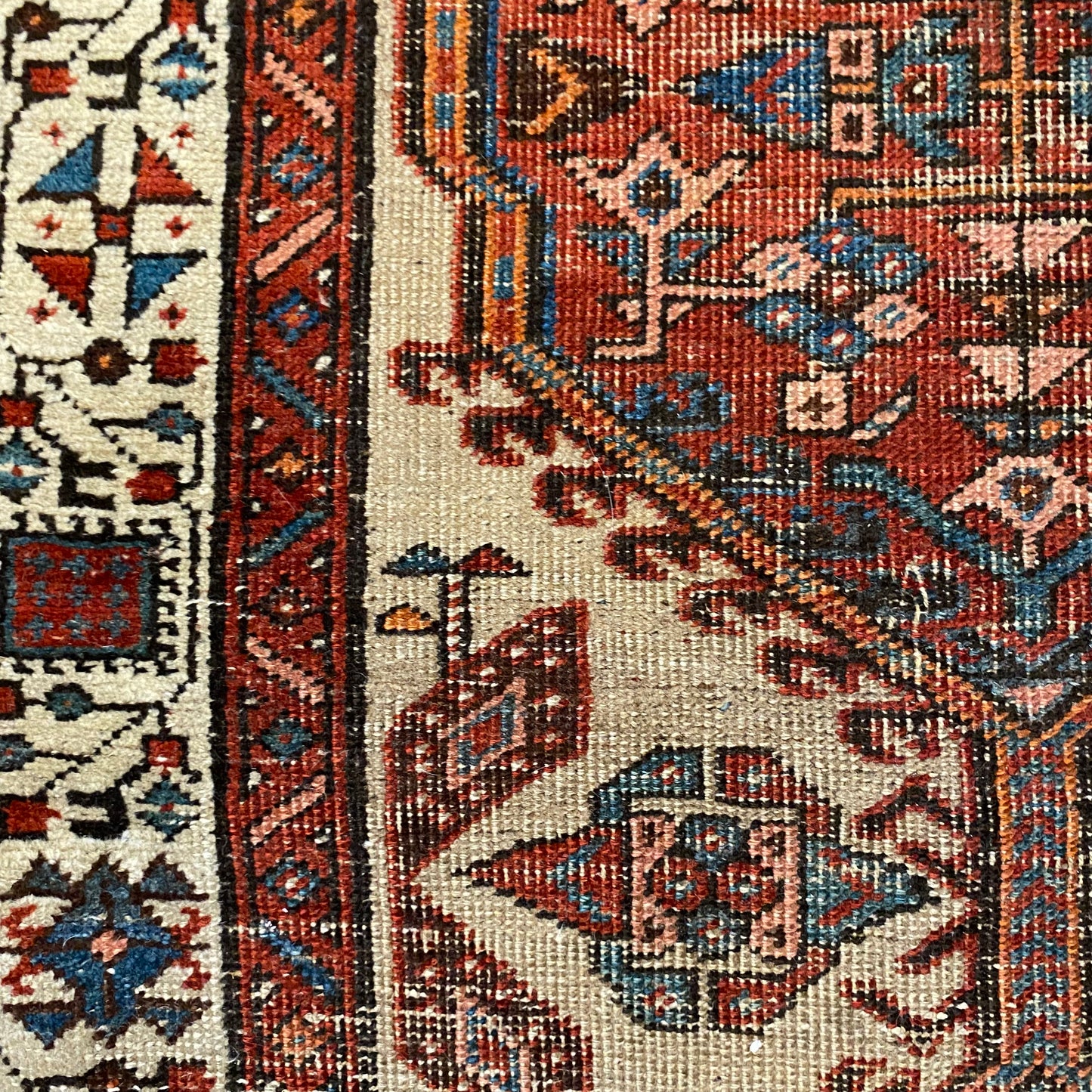 Vintage Rug, 2' 10 x 5' 6 Tan