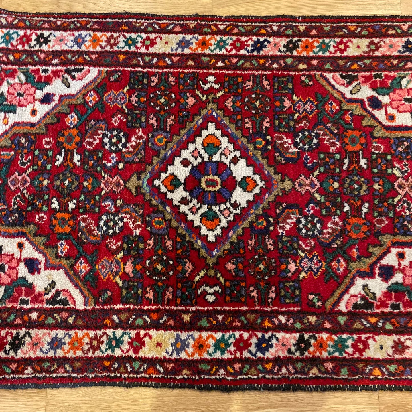 Vintage Rug, 2' 10 x 4' 2 Red