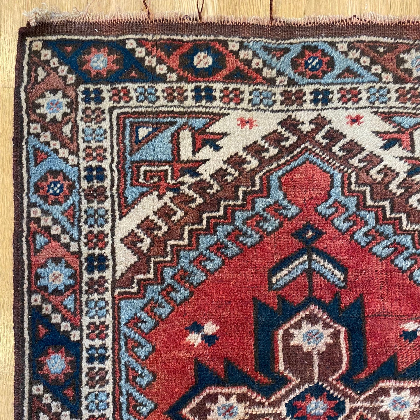 Vintage Rug, 2' 5 x 4' 2 Red