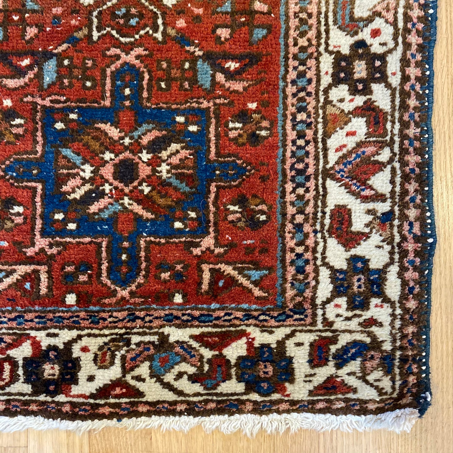 Vintage Rug, 1' 10 x 2' 10 Red