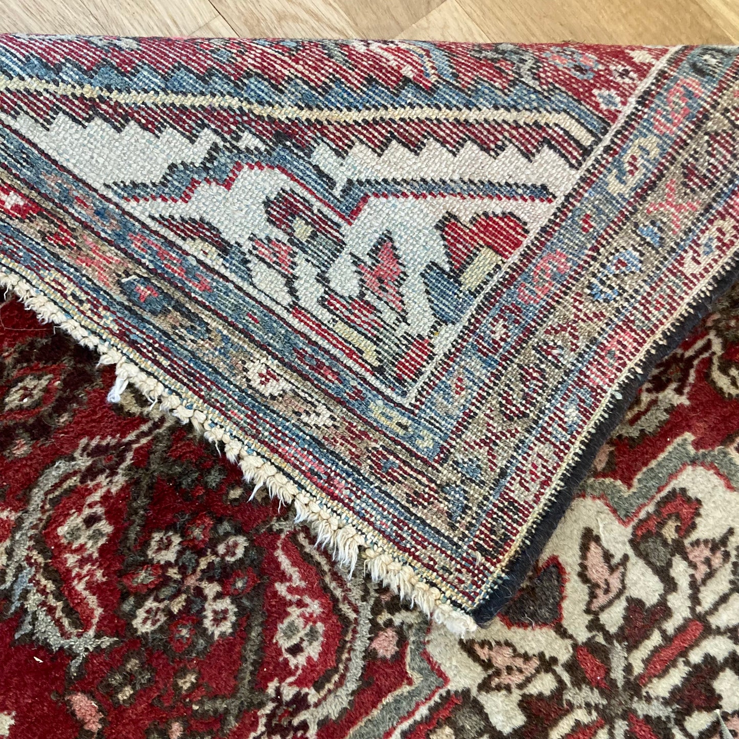 Vintage Rug, 2' 5 x 4' 2 Red