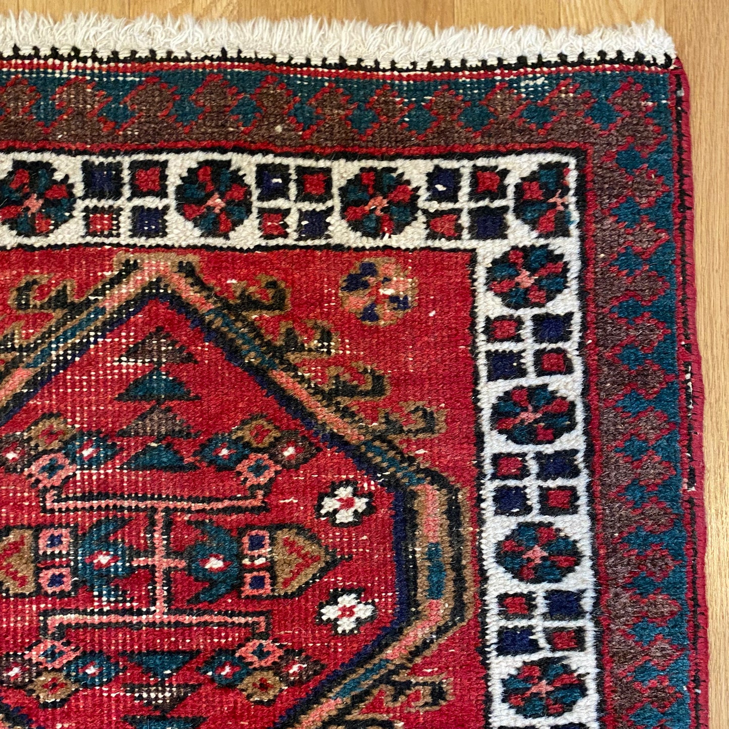 Vintage Rug, 1' 10 x 5' 1 Red