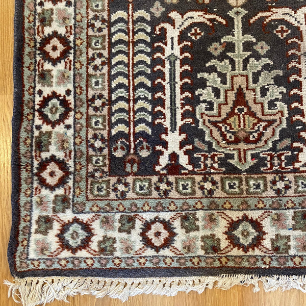 Vintage Rug, 2' 11 x 5' 4 Blue