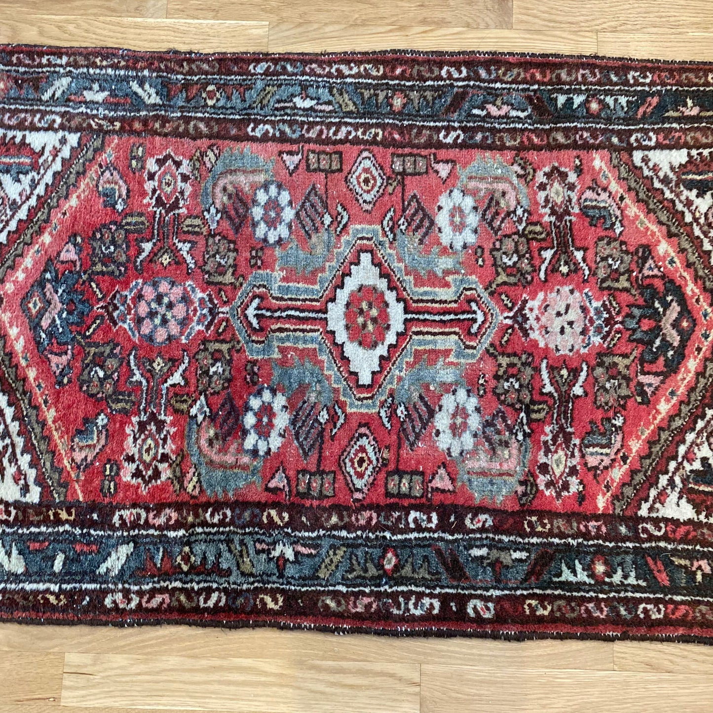 Vintage Rug, 2' 5 x 4' 1 Red