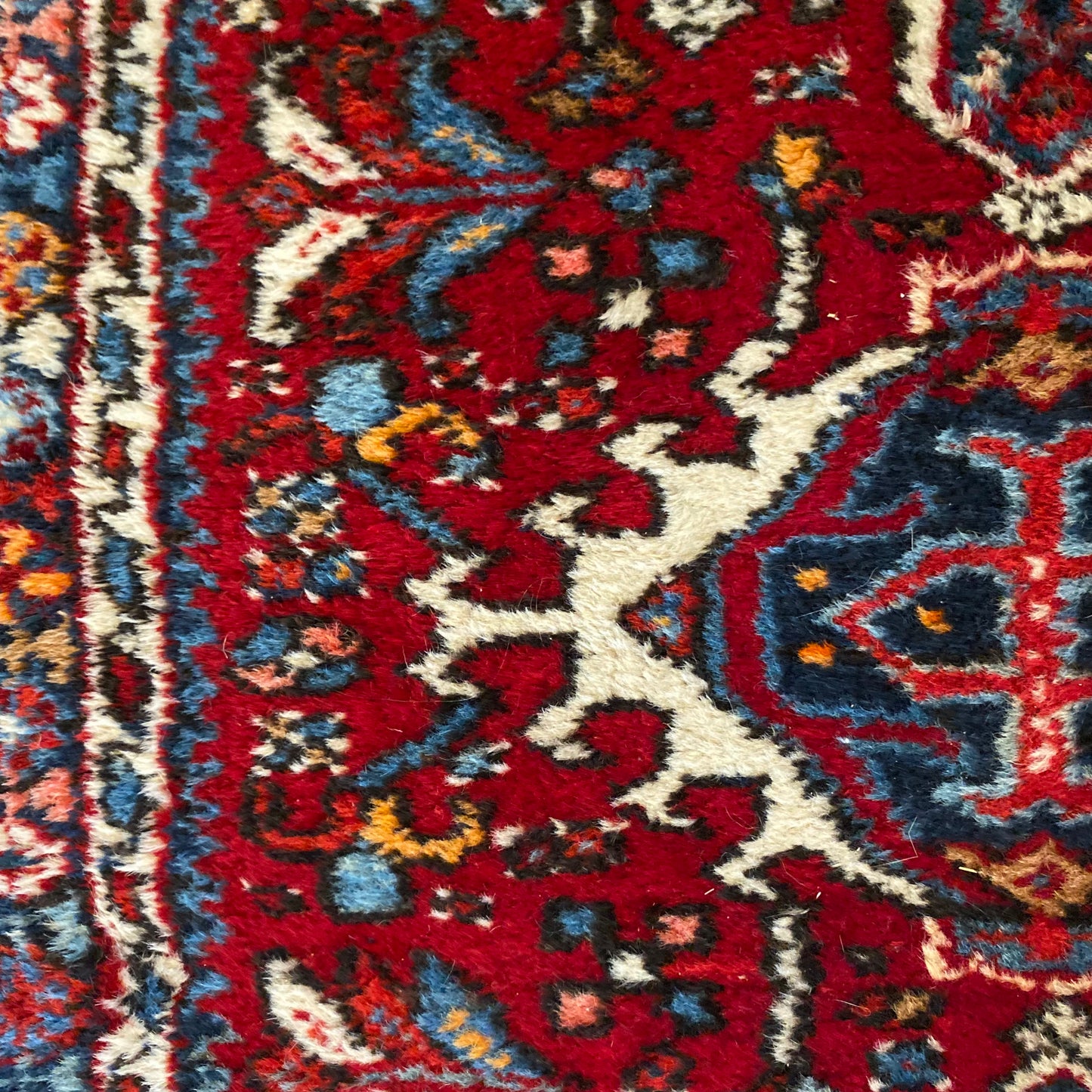 Vintage Rug, 2' 4 x 2' 11 Red