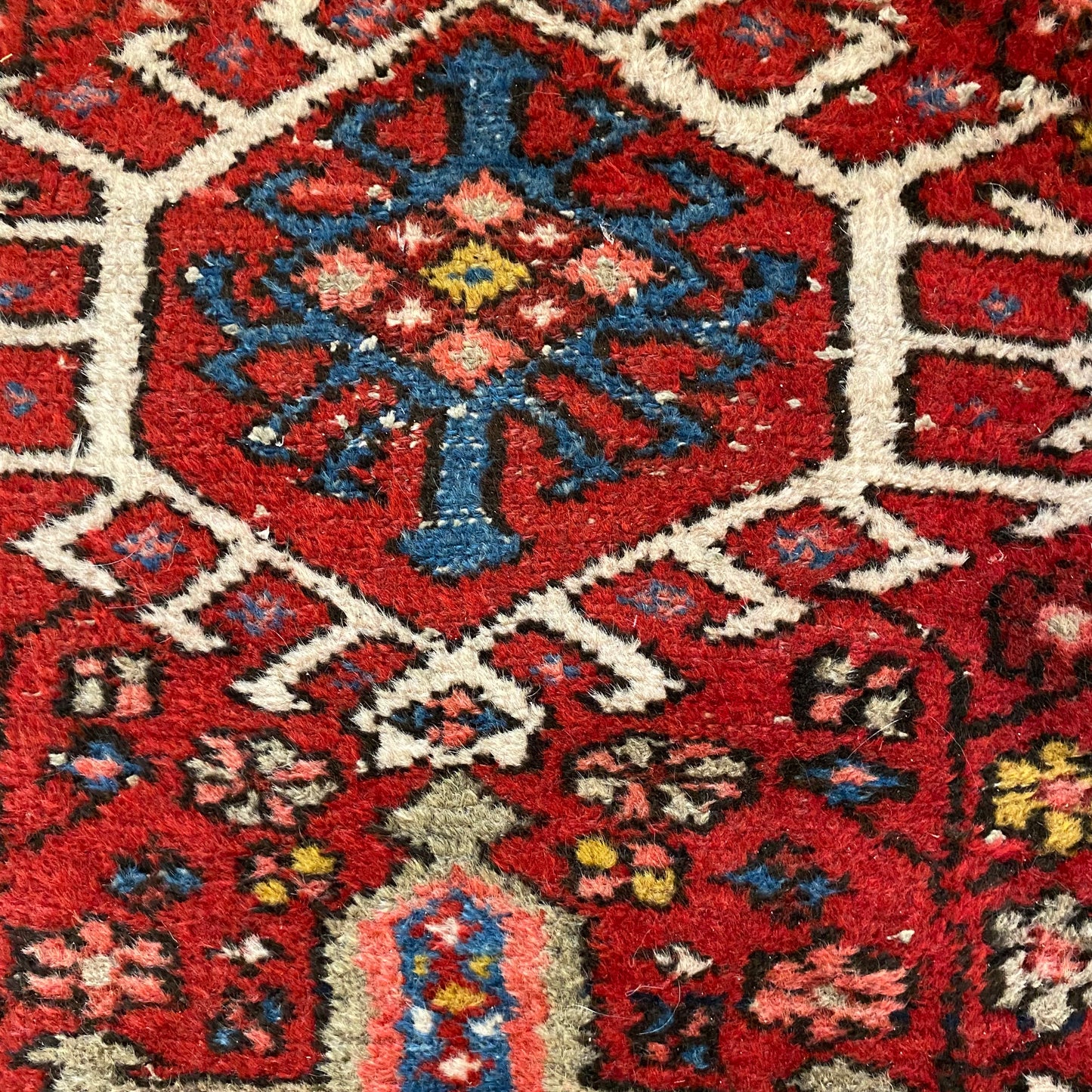 Vintage Rug, 2' 4 x 4' 1 Red