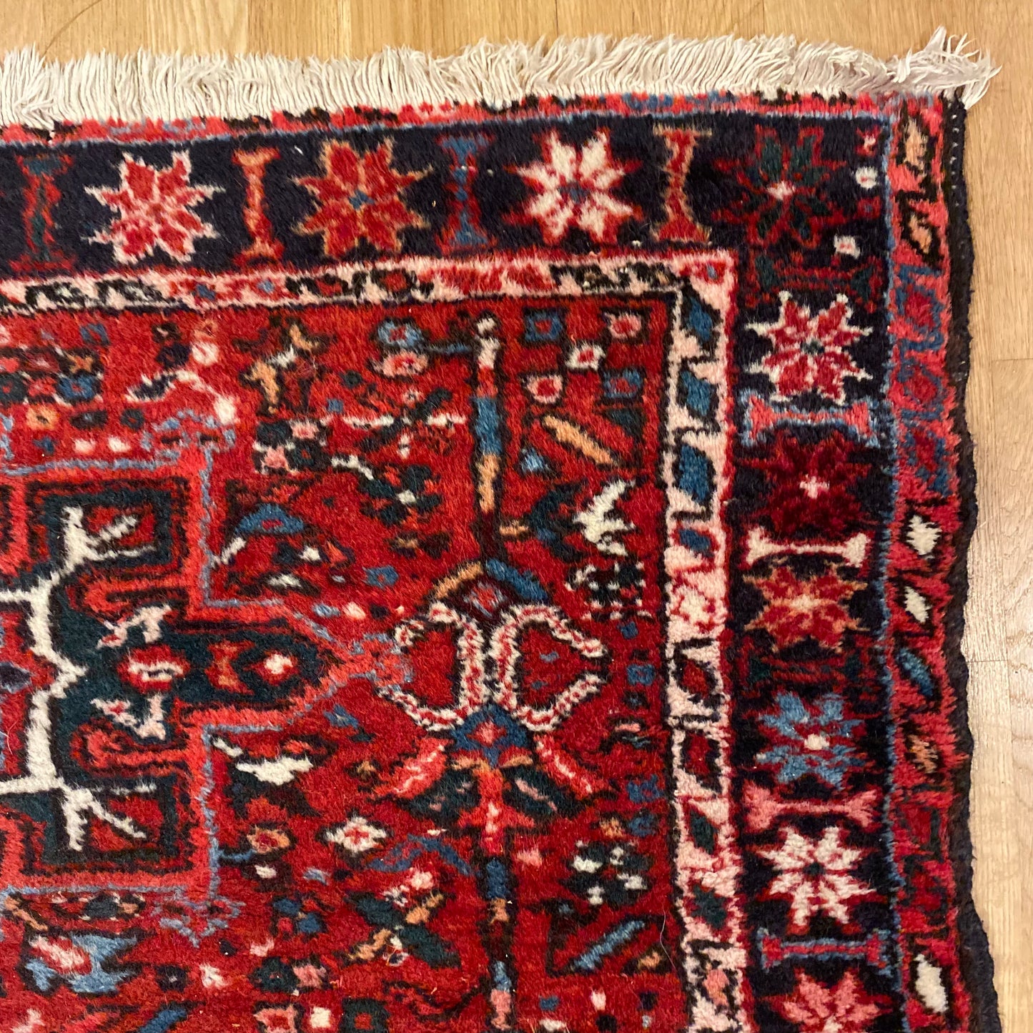 Vintage Rug, 3' 10 x 4' 8 Red