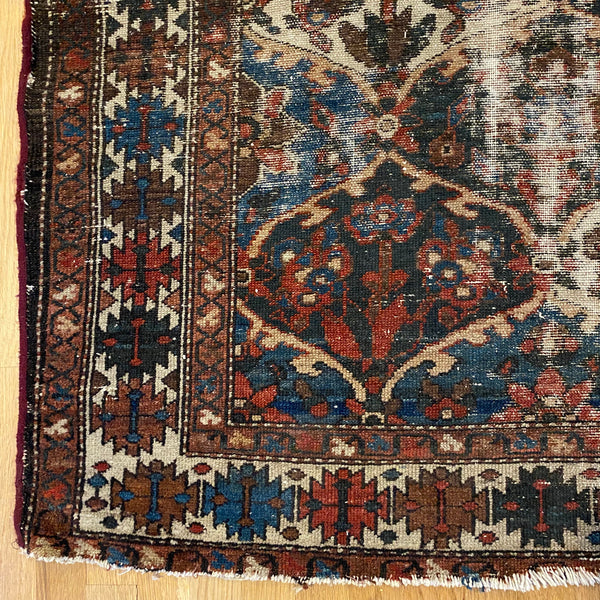 Vintage Rug, 4' 11 x 6' 4 Blue