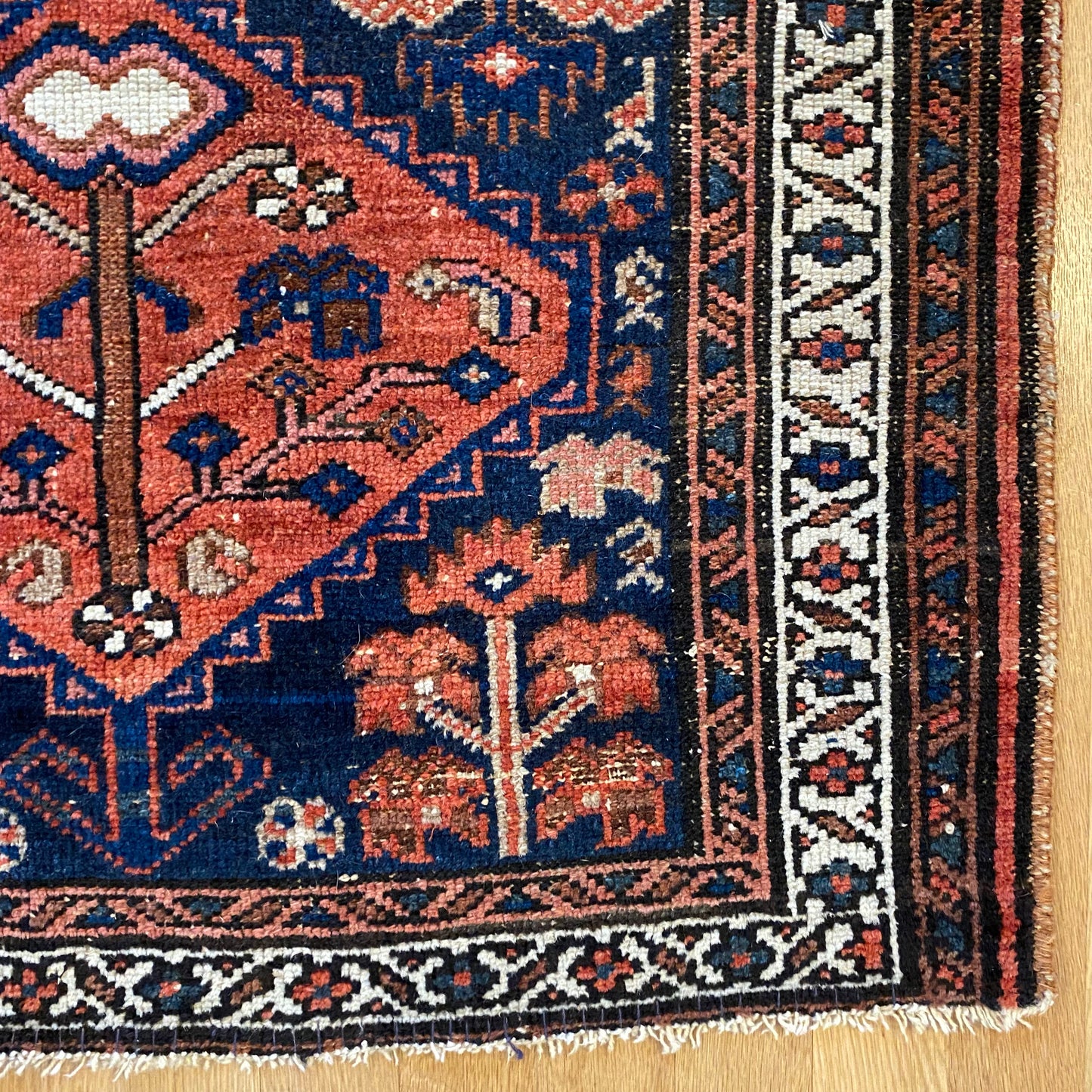 Vintage Rug, 2' 5 x 4' 1 Blue