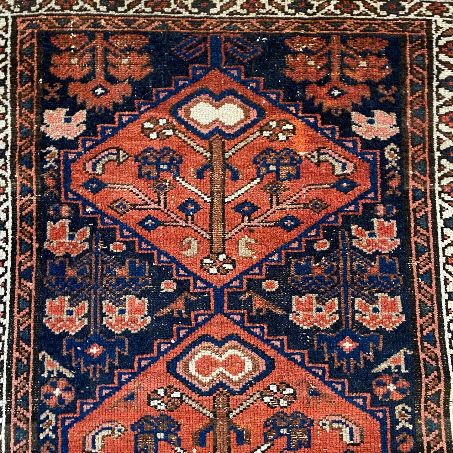 Vintage Rug, 2' 5 x 4' 1 Blue