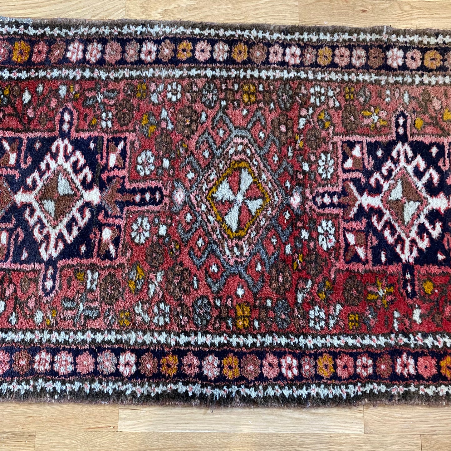 Vintage Rug, 2' 4 x 4' 1 Red