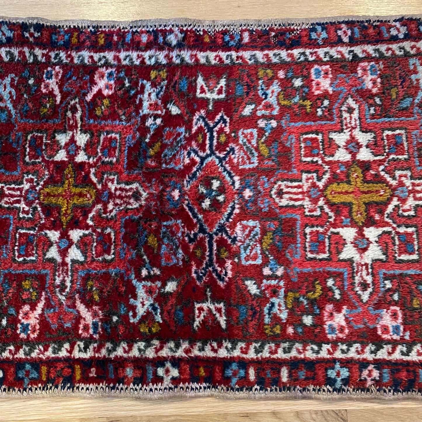 Vintage Rug, 1' 11 x 2' 9 Red