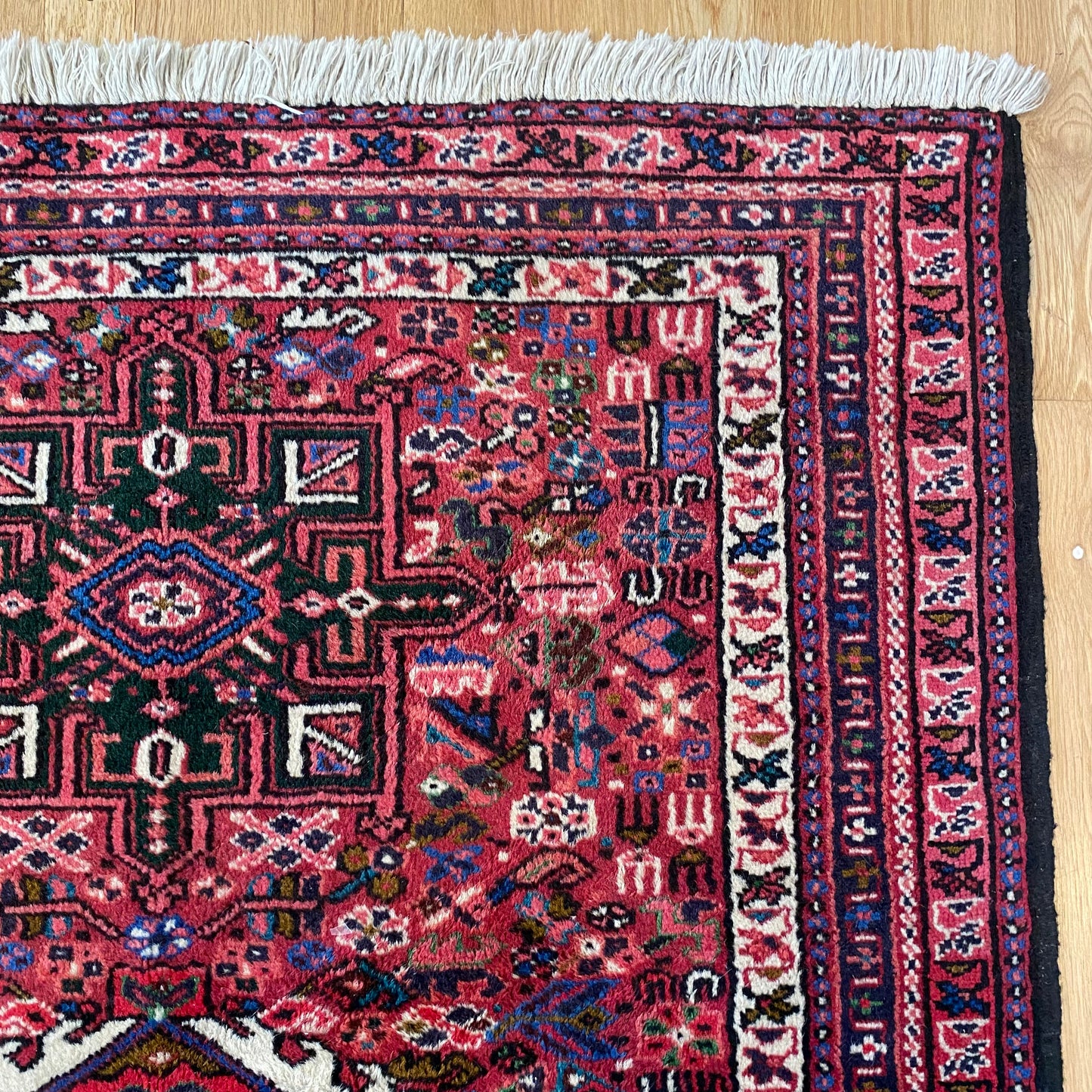 Vintage Rug, 3' 7 x 5' 2 Red