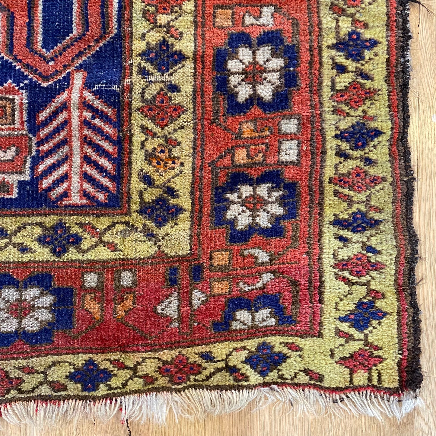 Vintage Rug, 3' 5 x 6' 6 Blue