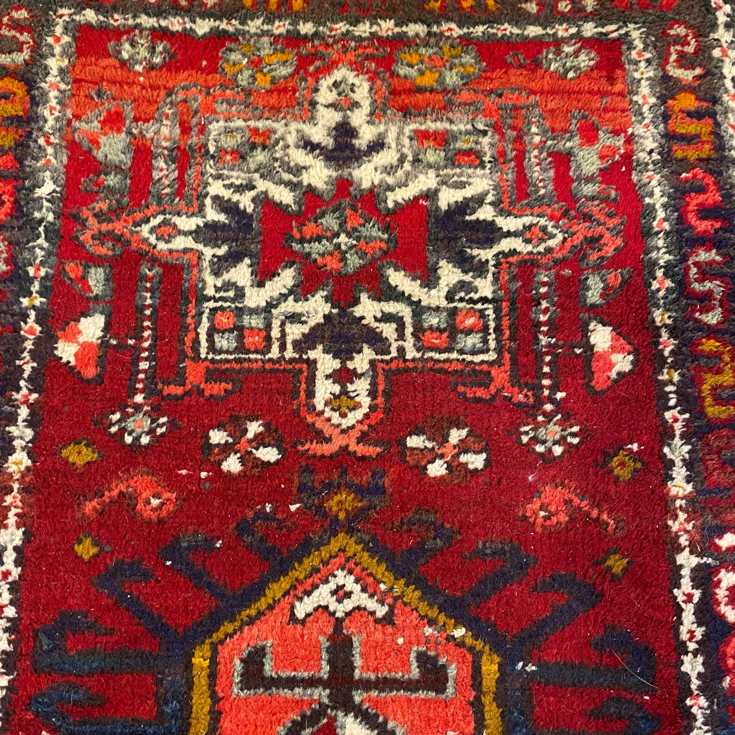 Vintage Rug, 2' 2 x 4' Red