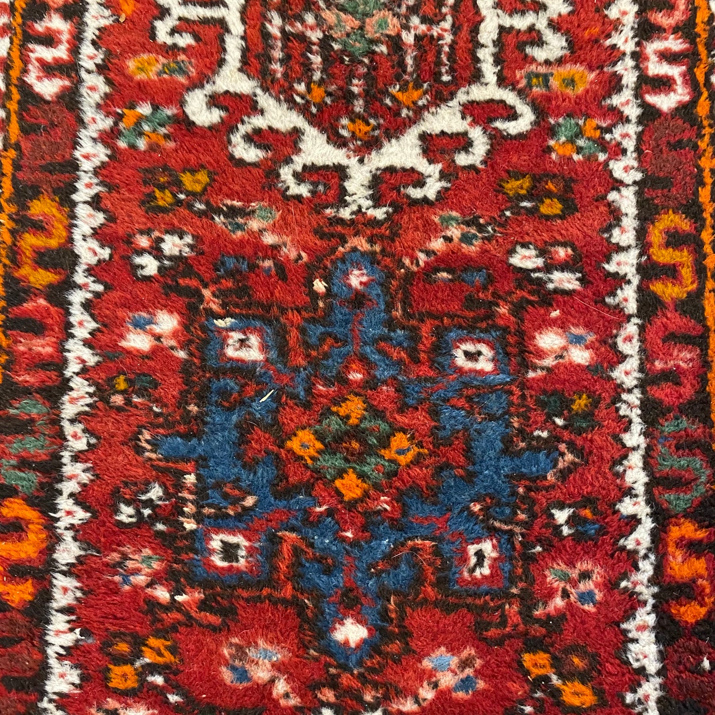 Vintage Rug, 1' 11 x 5' 6 Red