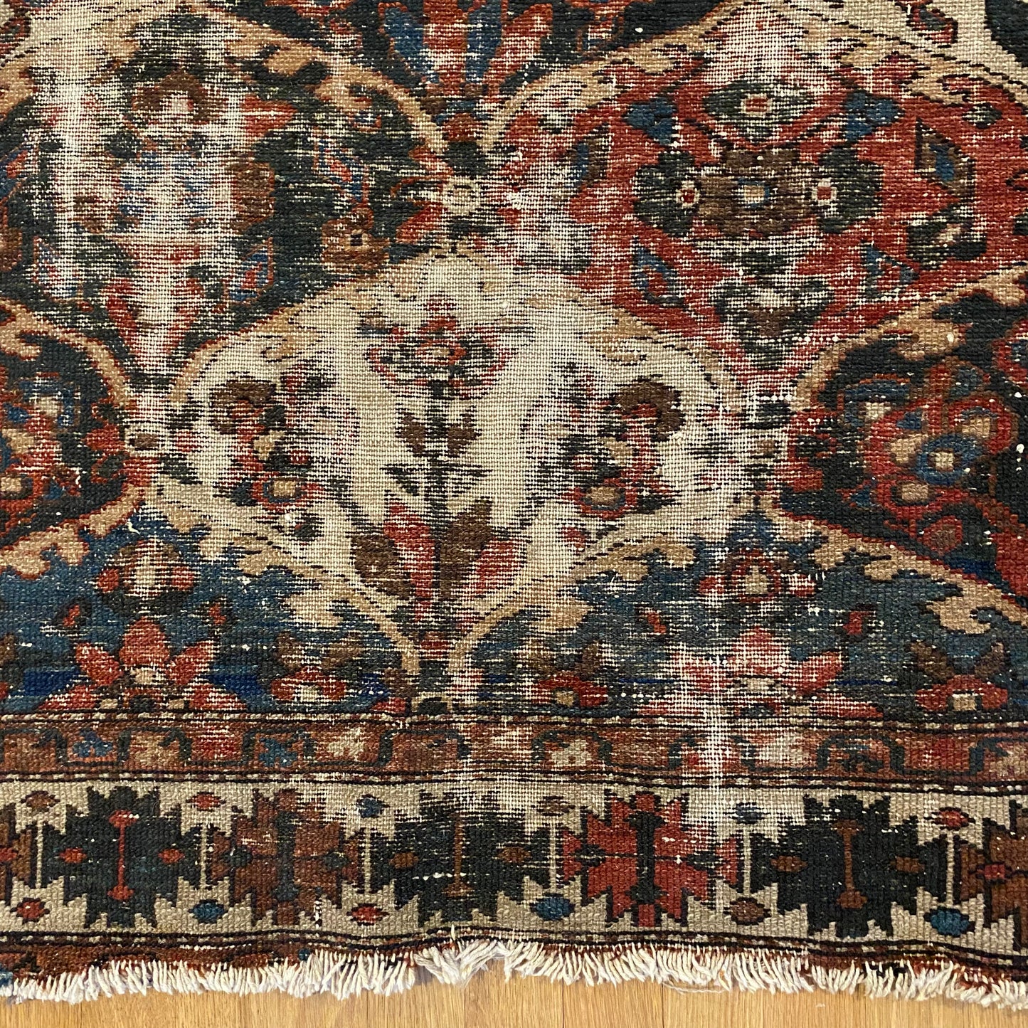 Vintage Rug, 4' 11 x 6' 4 Blue