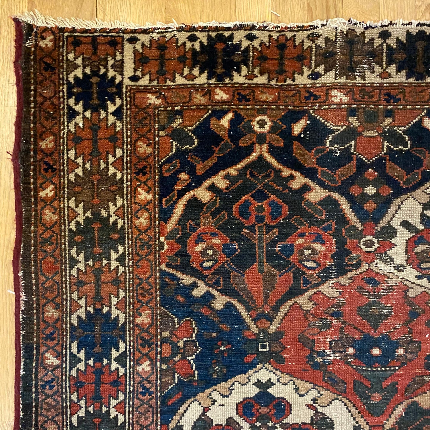 Vintage Rug, 4' 11 x 6' 4 Blue