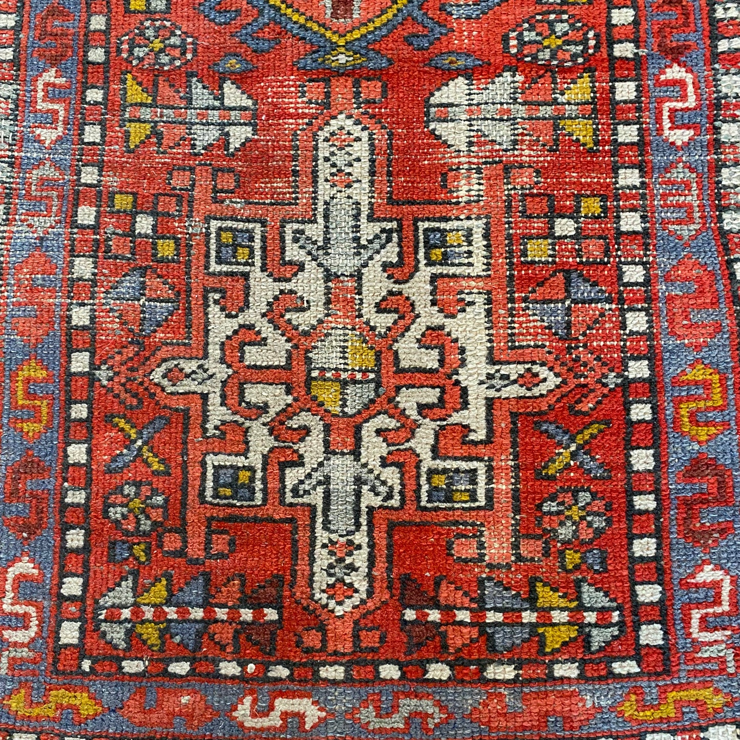 Vintage Rug, 2' 1 x 4' Red