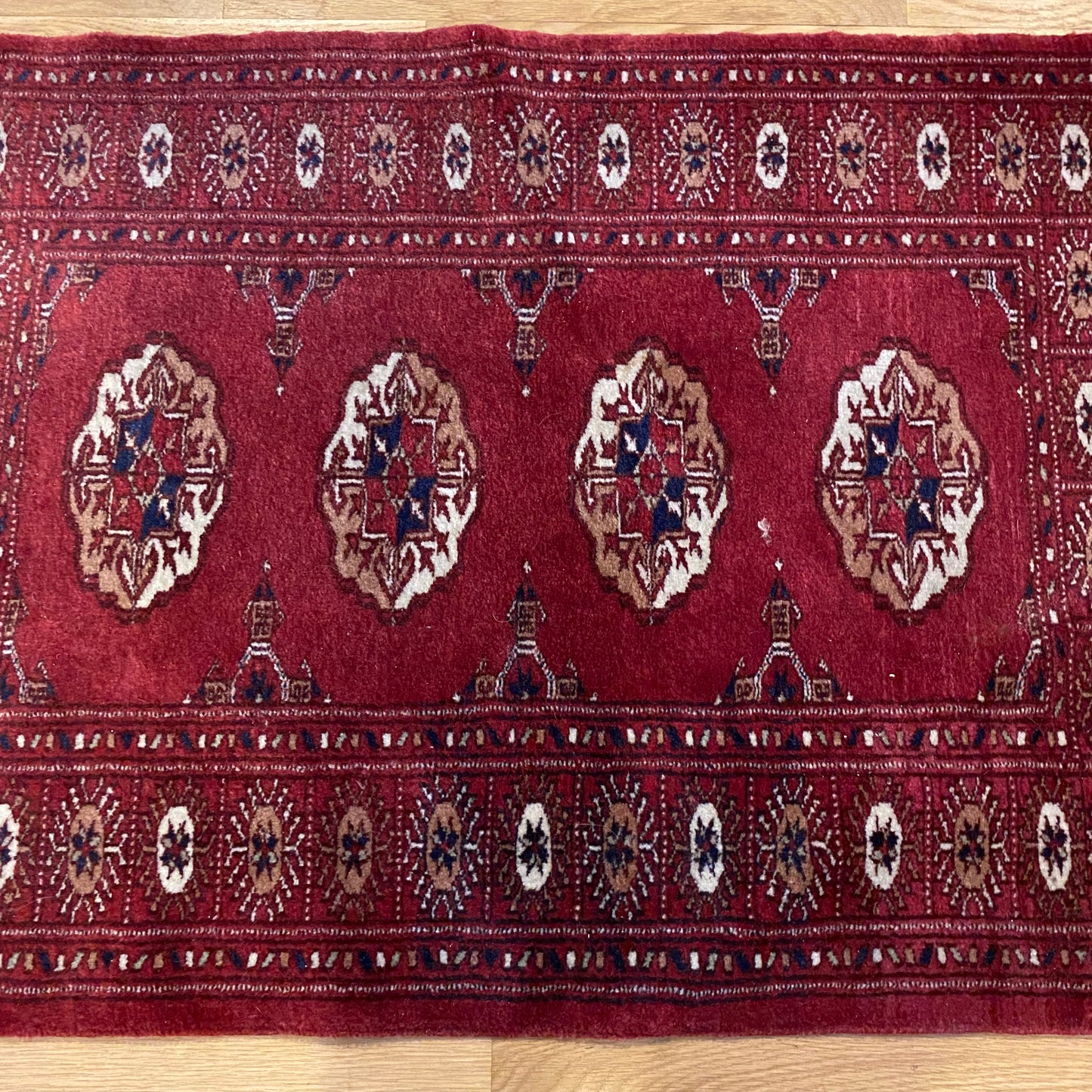 Vintage Rug, 2' 1 x 3' 6 Red