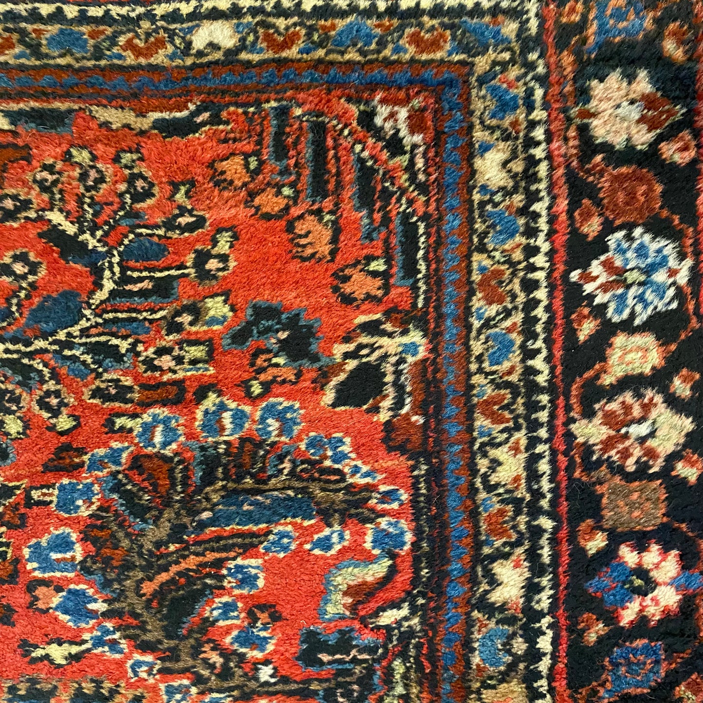 Vintage Rug, 3' 5 x 5' 2 Pink