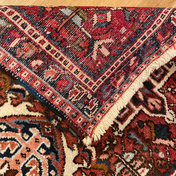 Vintage Rug, 2' 5 x 4' Red