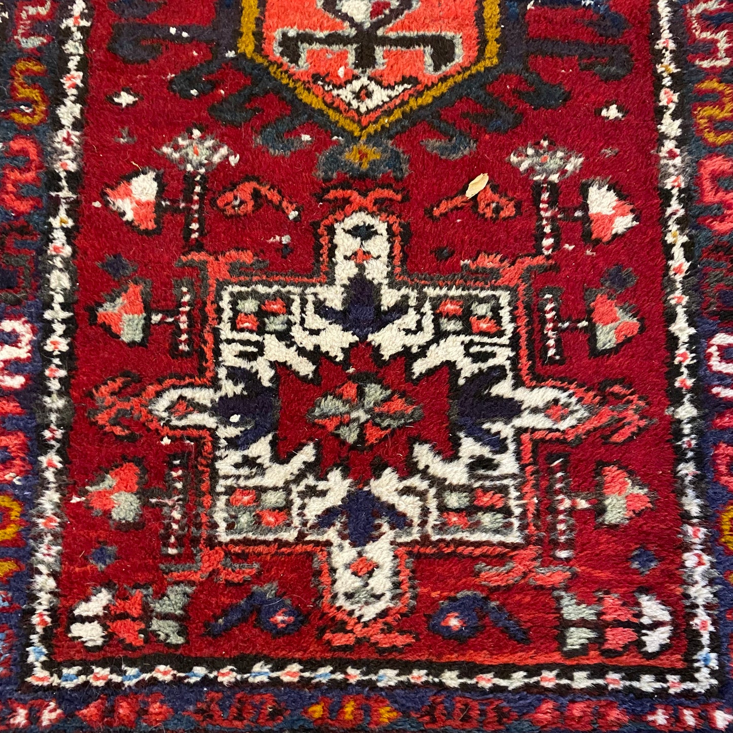 Vintage Rug, 2' 2 x 4' Red
