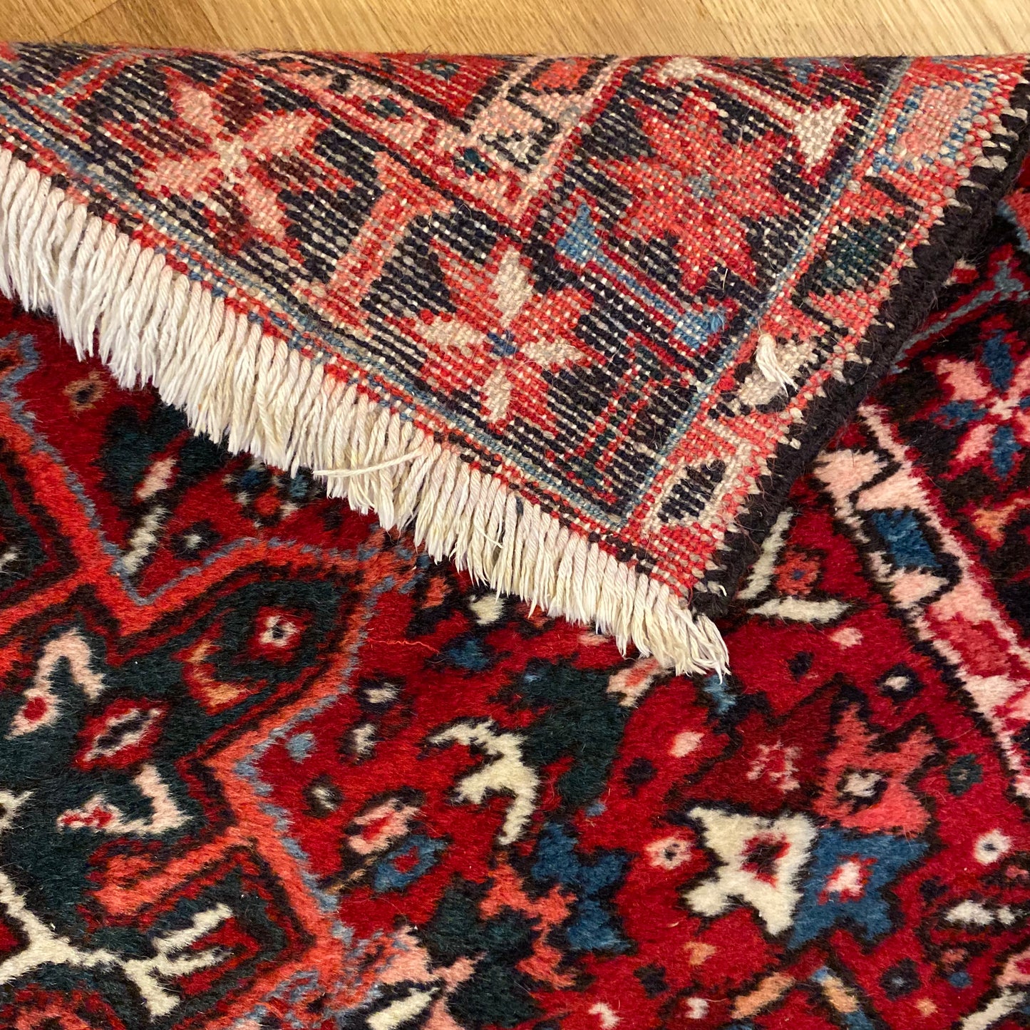 Vintage Rug, 3' 10 x 4' 8 Red