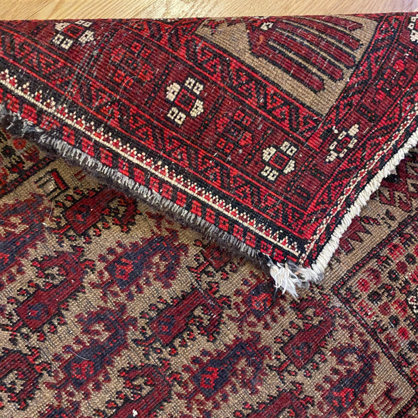 Vintage Rug, 2' 10 x 5' 8 Brown
