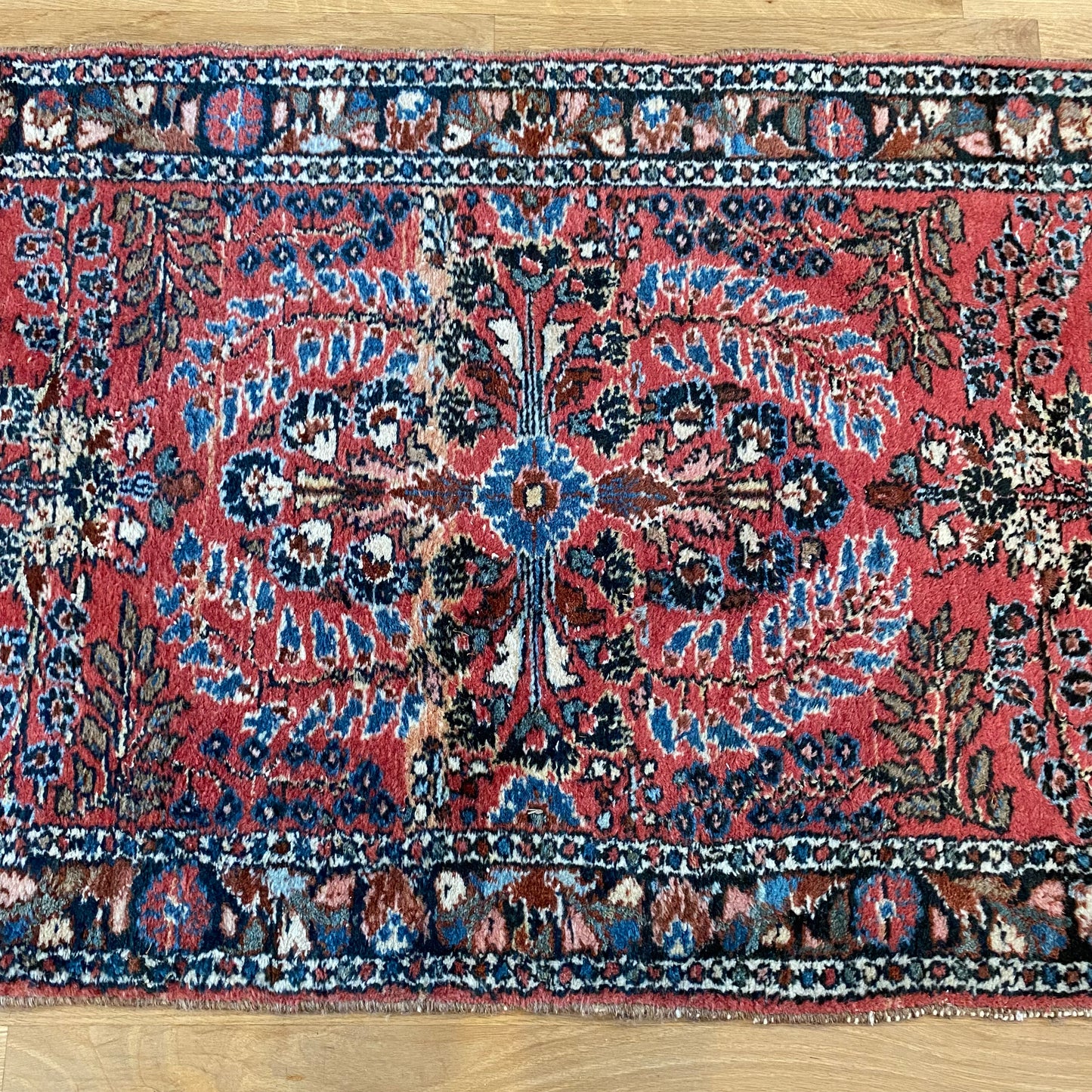 Vintage Rug, 2' 6 x 4' 2 Pink
