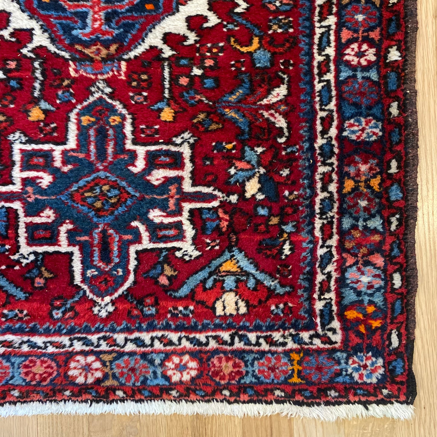 Vintage Rug, 2' 4 x 2' 11 Red