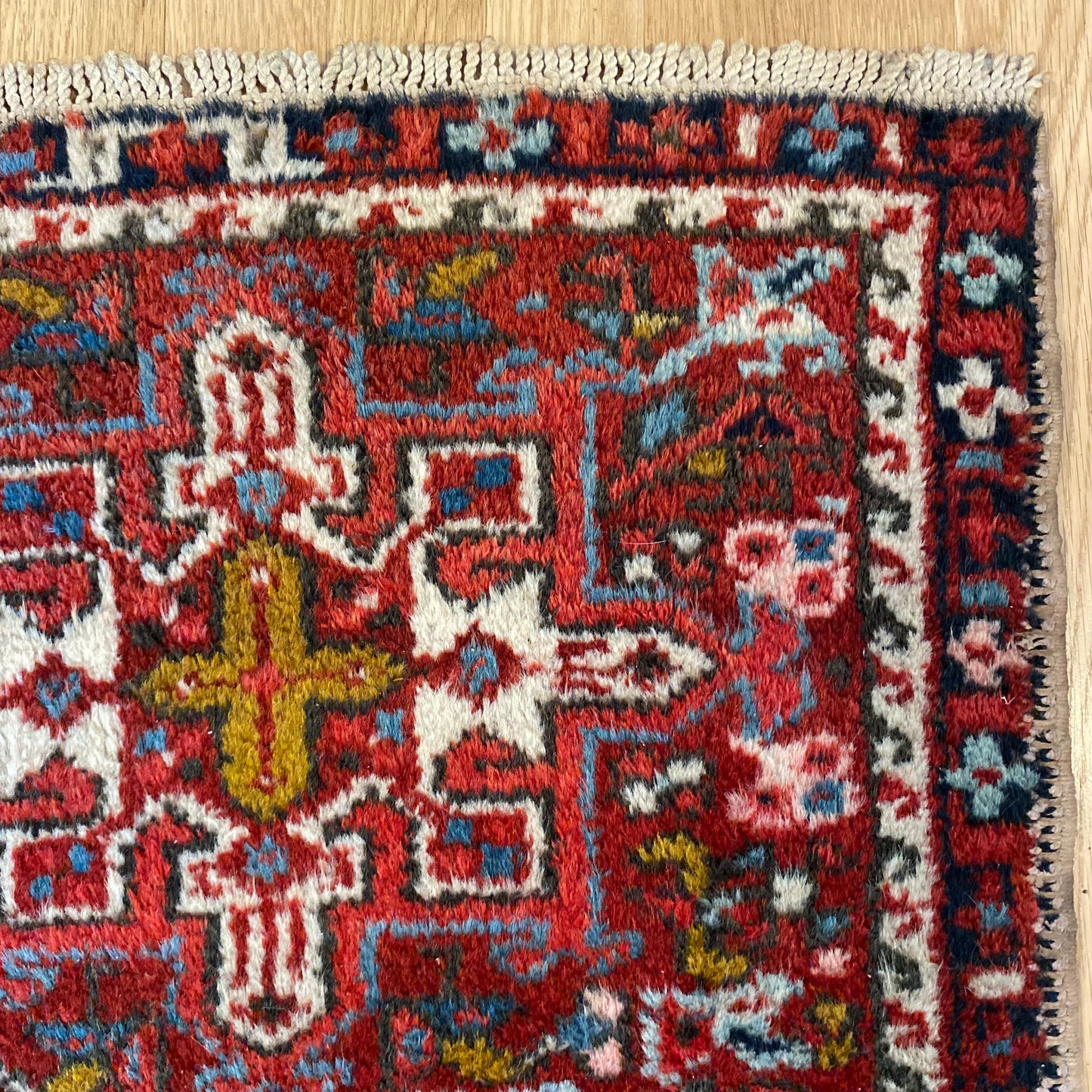 Vintage Rug, 1' 11 x 2' 9 Red