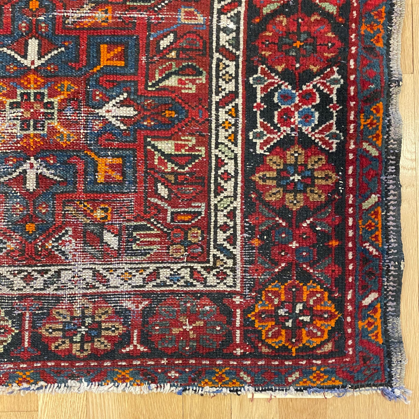 Vintage Rug, 2' 11 x 4' 5 Red
