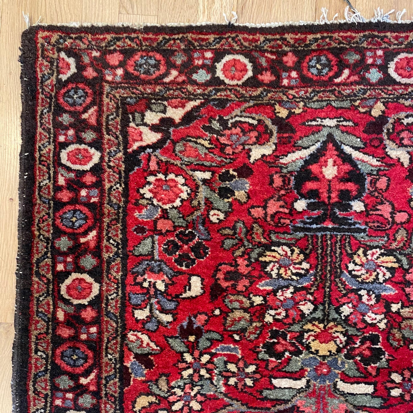 Vintage Rug, 2' 10 x 6' 8 Red