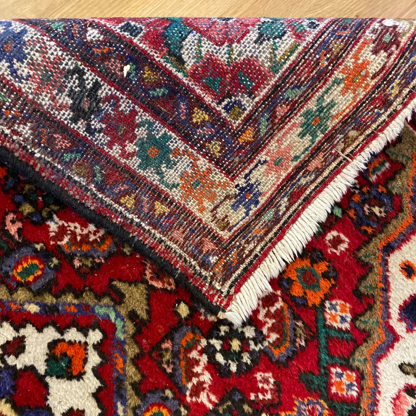 Vintage Rug, 2' 10 x 4' 2 Red