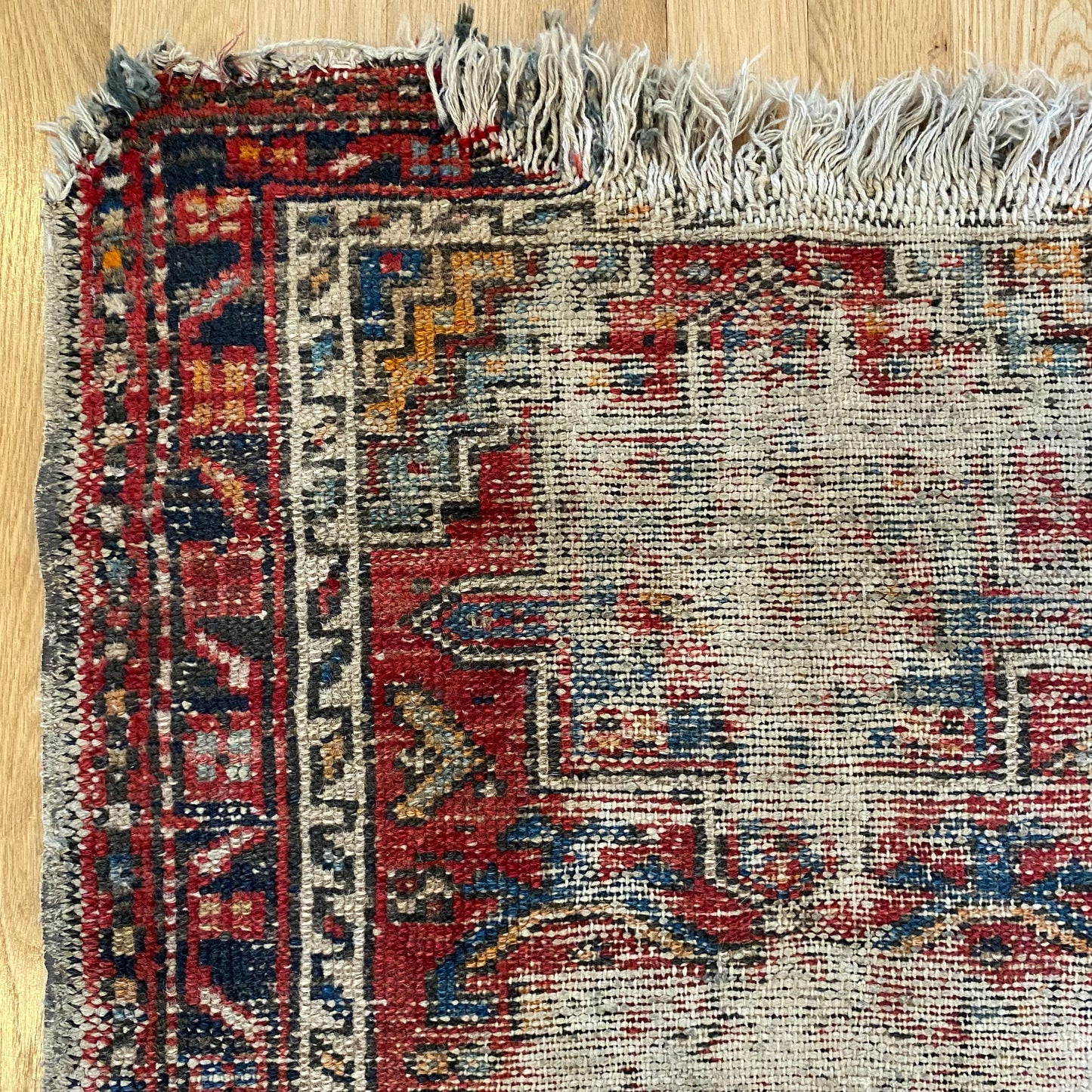 Vintage Rug, 1' 11 x 2' 11 Red