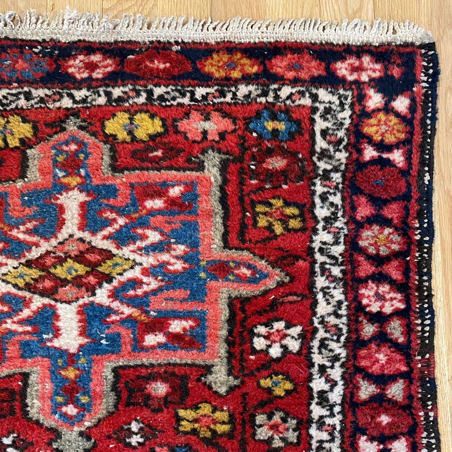 Vintage Rug, 2' 4 x 4' 1 Red