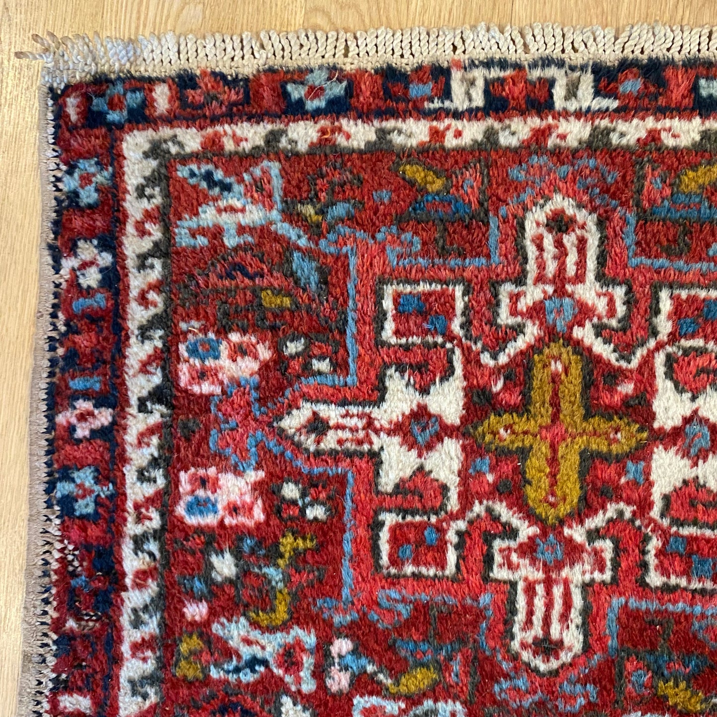 Vintage Rug, 1' 11 x 2' 9 Red