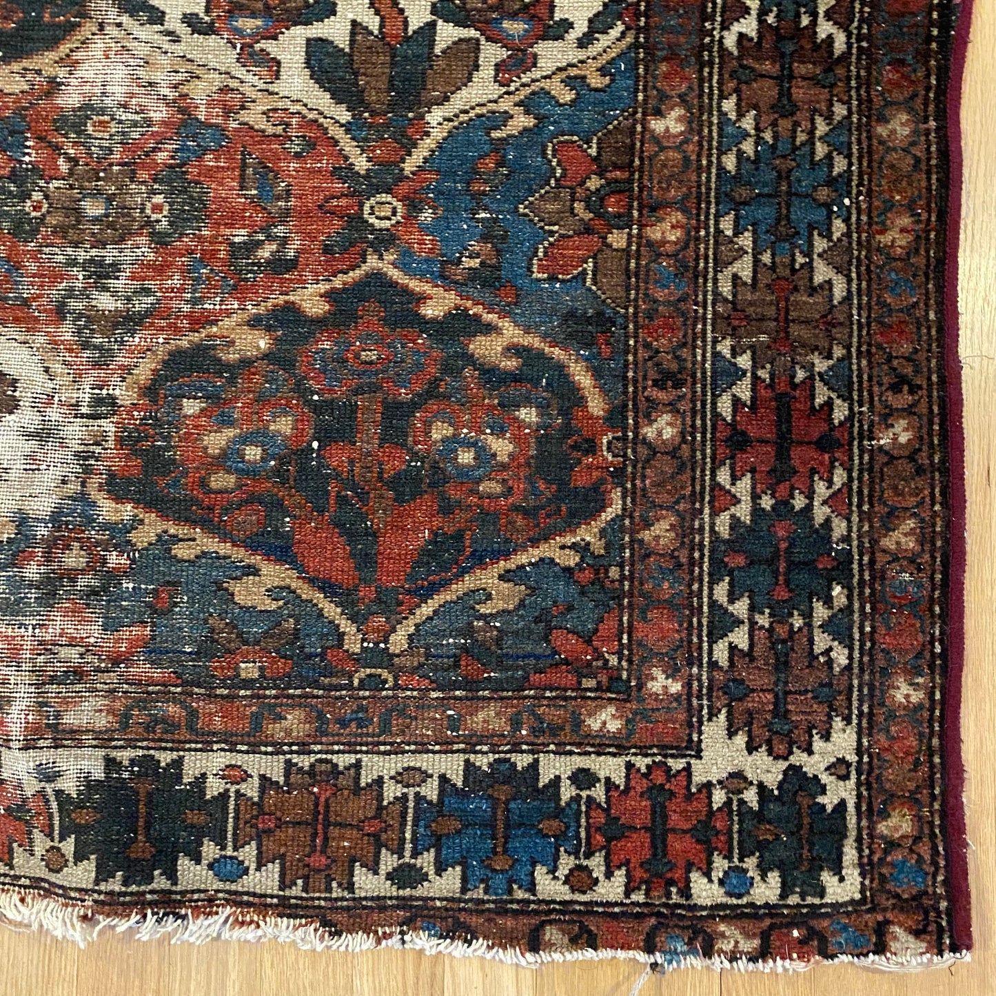 Vintage Rug, 4' 11 x 6' 4 Blue