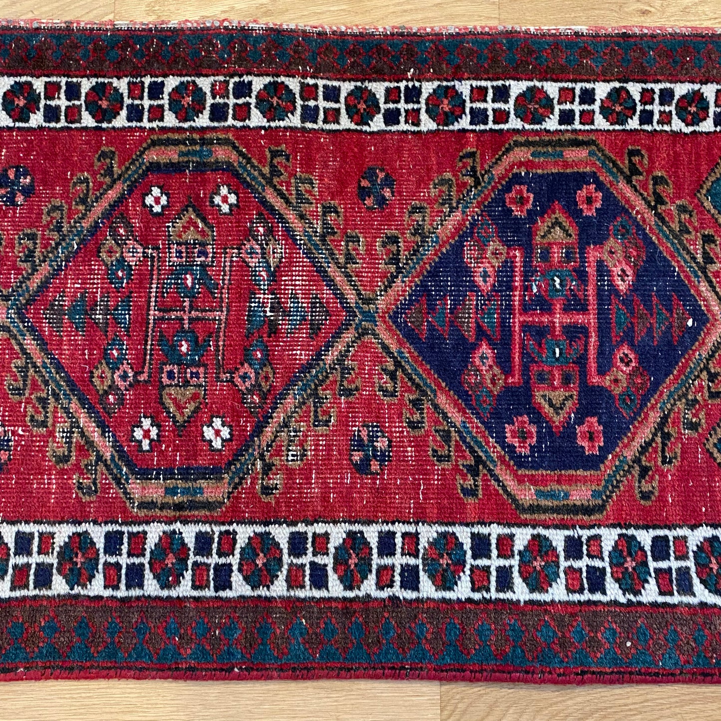 Vintage Rug, 1' 10 x 5' 1 Red