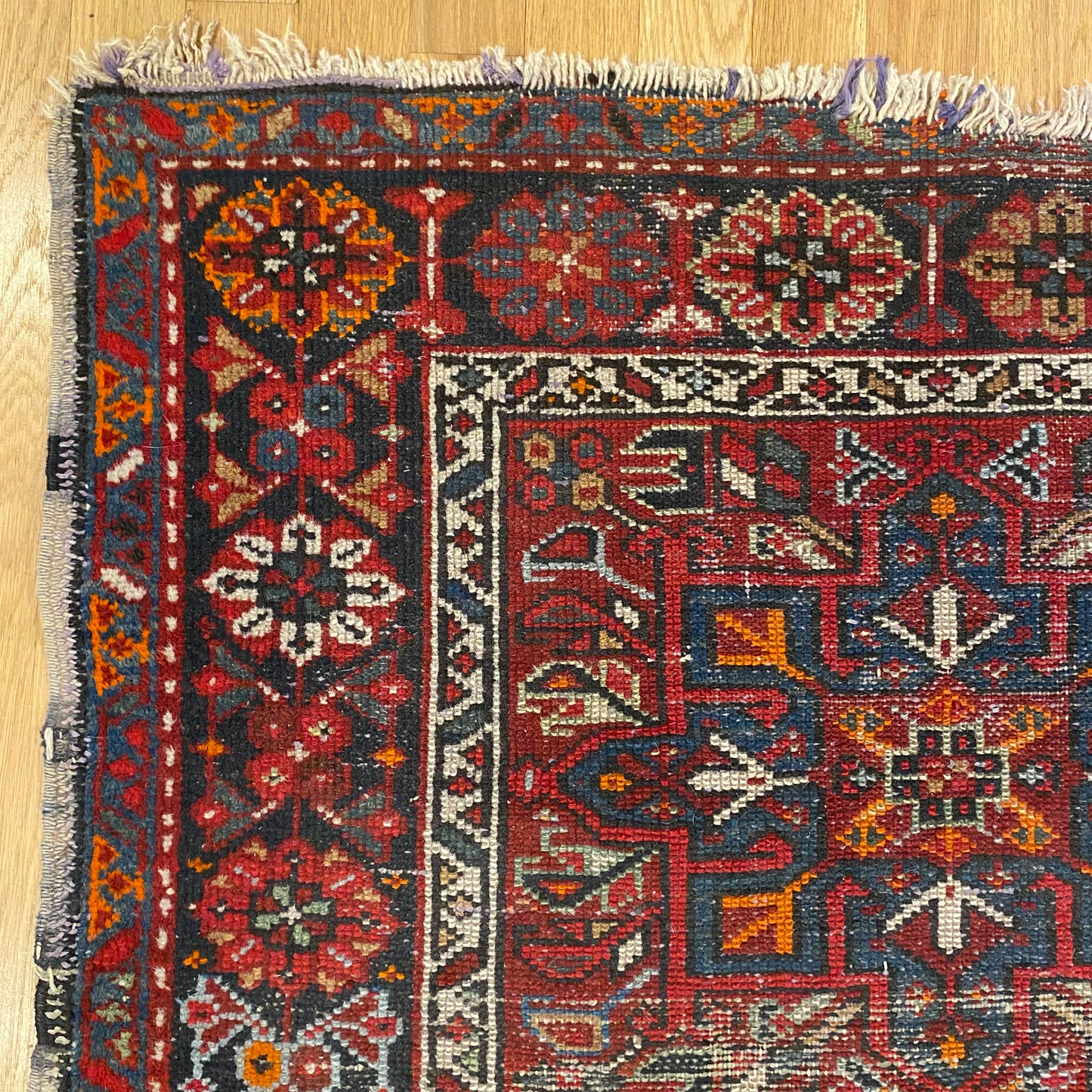 Vintage Rug, 2' 11 x 4' 5 Red