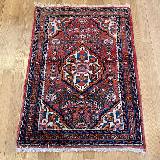 Vintage Rug, 2' 2 x 3' 1 Red