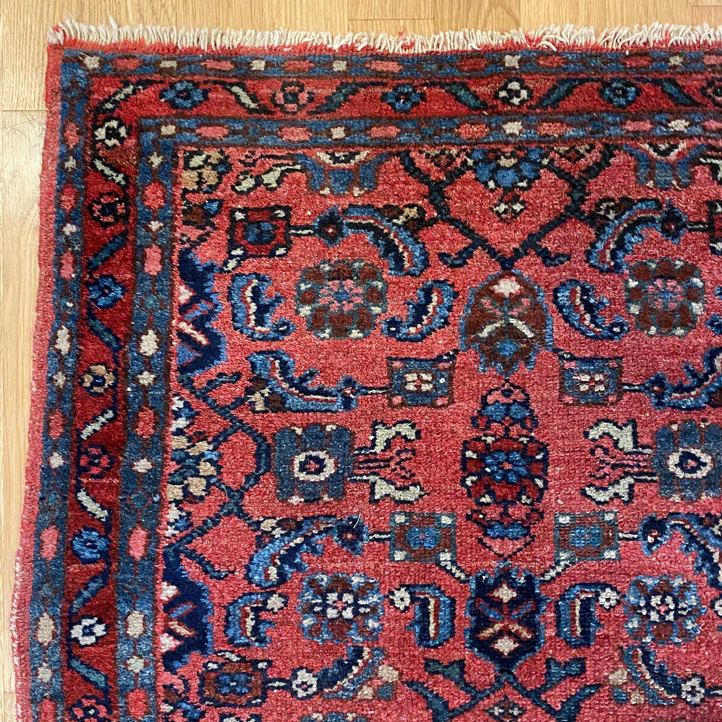Vintage Rug, 2' x 3' 1 Pink - Jessie's Oriental Rugs
