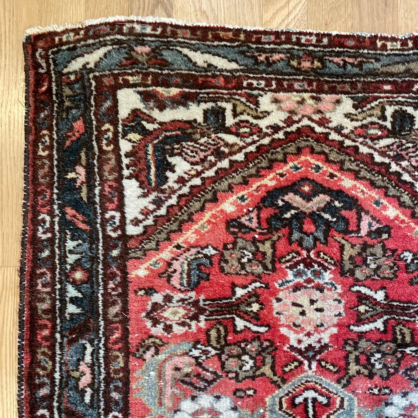Vintage Rug, 2' 5 x 4' 1 Red
