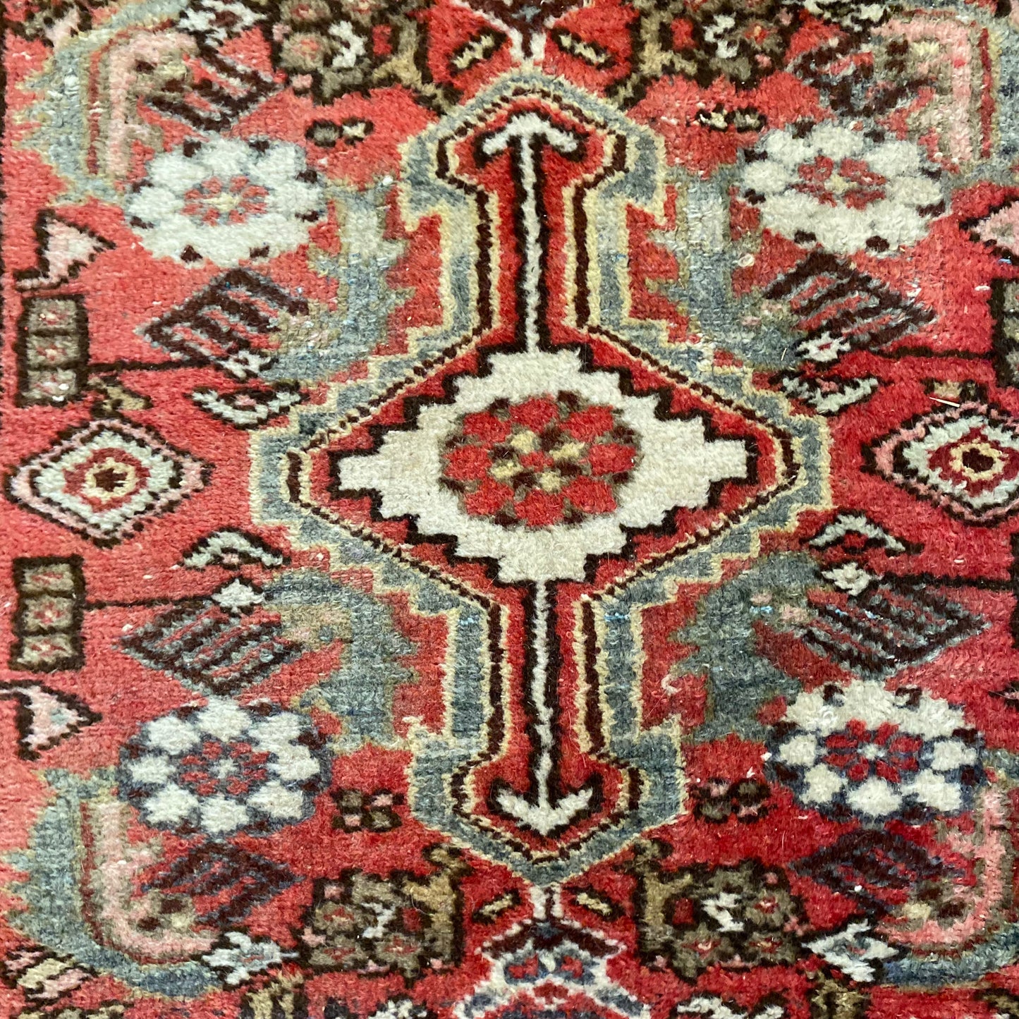 Vintage Rug, 2' 5 x 4' 1 Red
