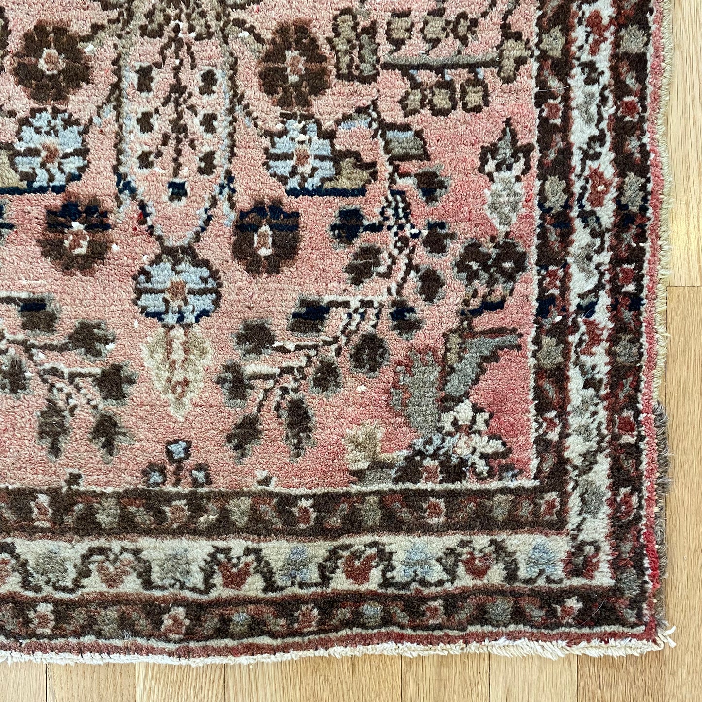 Vintage Rug, 2' 2 x 3' 2 Soft Red