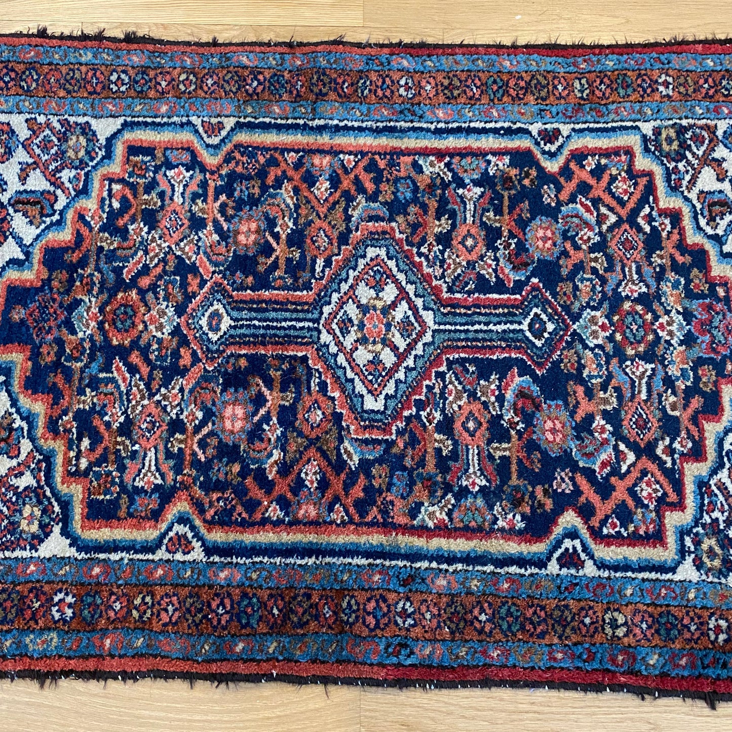 Vintage Rug, 2' 4 x 3' 8 Blue